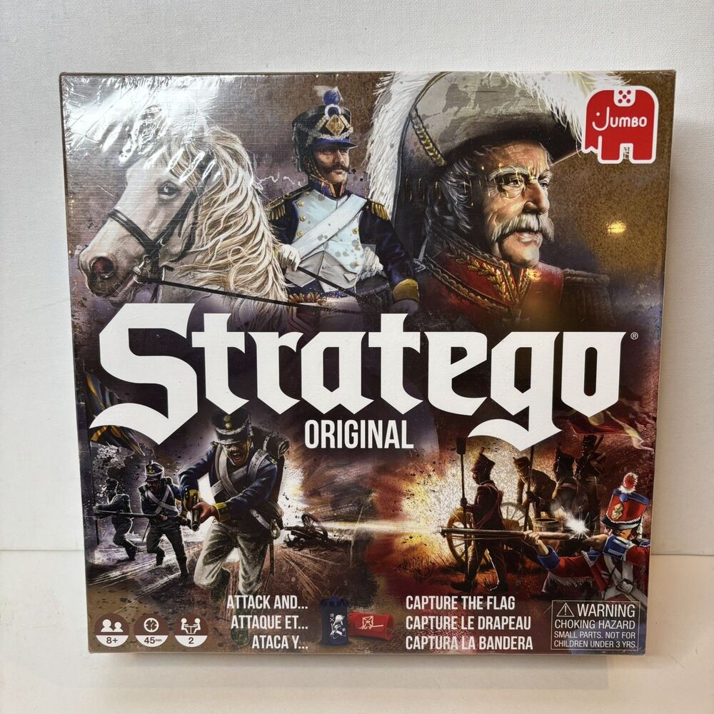 NEW IN BOX Outwit Your Opponent- Stratego Original Strategy Board Game 2 Players